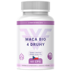 MACA BIO 4 DRUHY 60 CPS [prémiová gelatinizovaná maca]