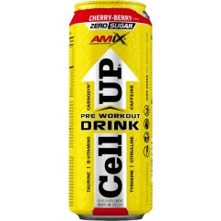 CellUp Pre Workout Drink - 500 ml, višeň