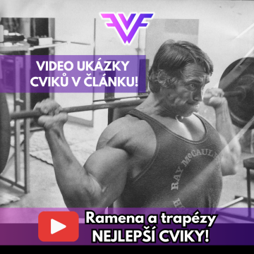 Ramena a trapézy - nejlepší cviky s video ukázkou!