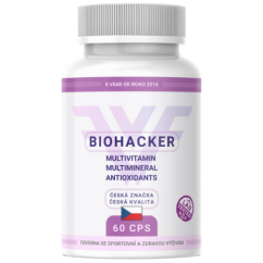 BIOHACKER - MULTIVITAMIN + MULTIMINERAL + ANTIOXIDANTS 60 TAB