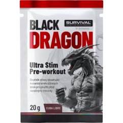 Black Dragon Ultra Stim Pre-workout - sáček (20 g) - 20 g, energy drink