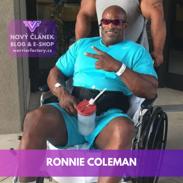 Po 13 operacích je Ronnie Coleman zase na cestě k chůzi