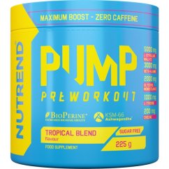 Pump Preworkout - 225 g, tropické ovoce