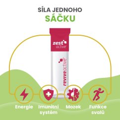 Zest Active 30 sáčků (Energie, imunita, mozek, funkce svalů)