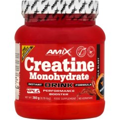 Creatine Monohydrate Drink s příchutěmi - 360 g, citron-limeta